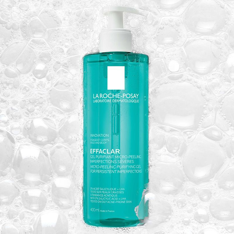 La RochePosay Effaclar MicroPeeling Purifying Gel 400ml SonAuth Official