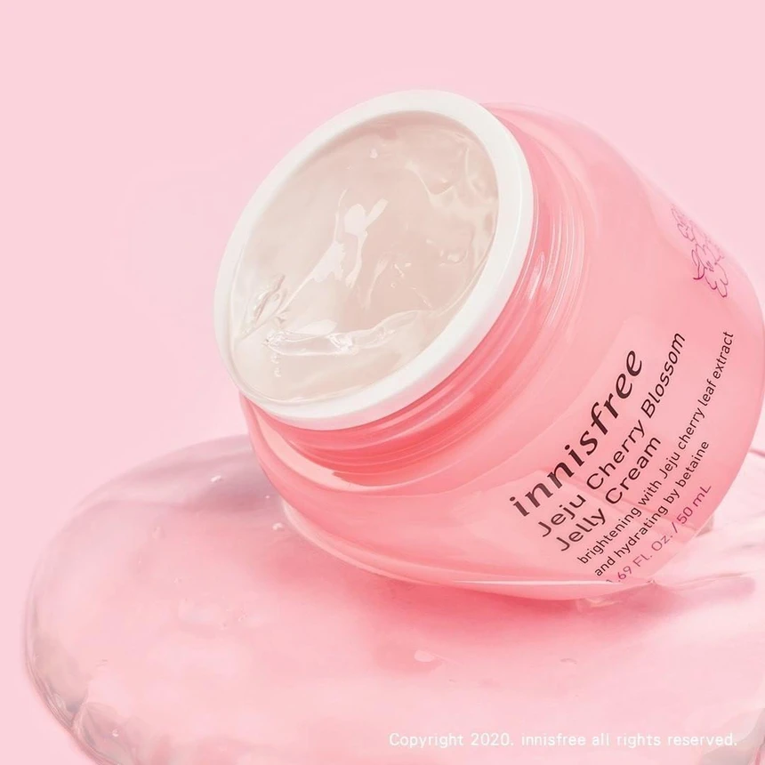 Kem Dưỡng Innisfree Jeju Cherry Blossom Tone Up/ Jelly Cream 50ml