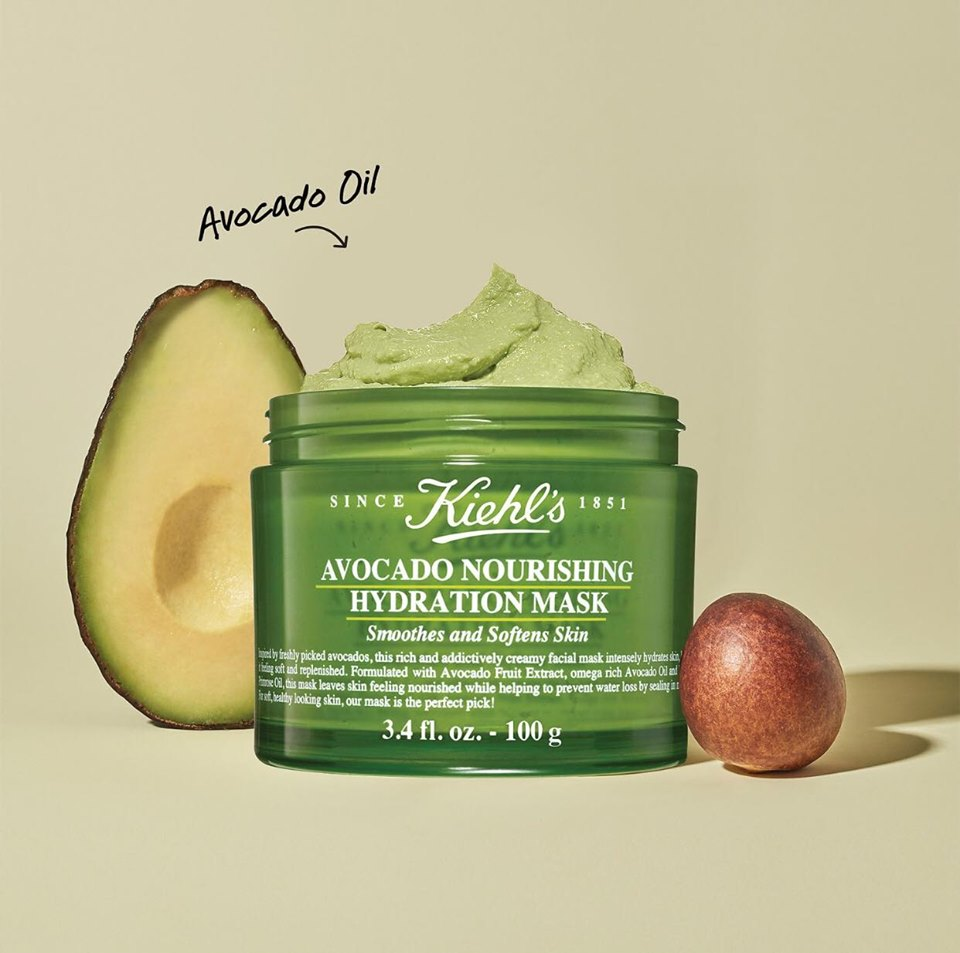 Kiehl’s Avocado Nourishing Hydration Mask SonAuth Official