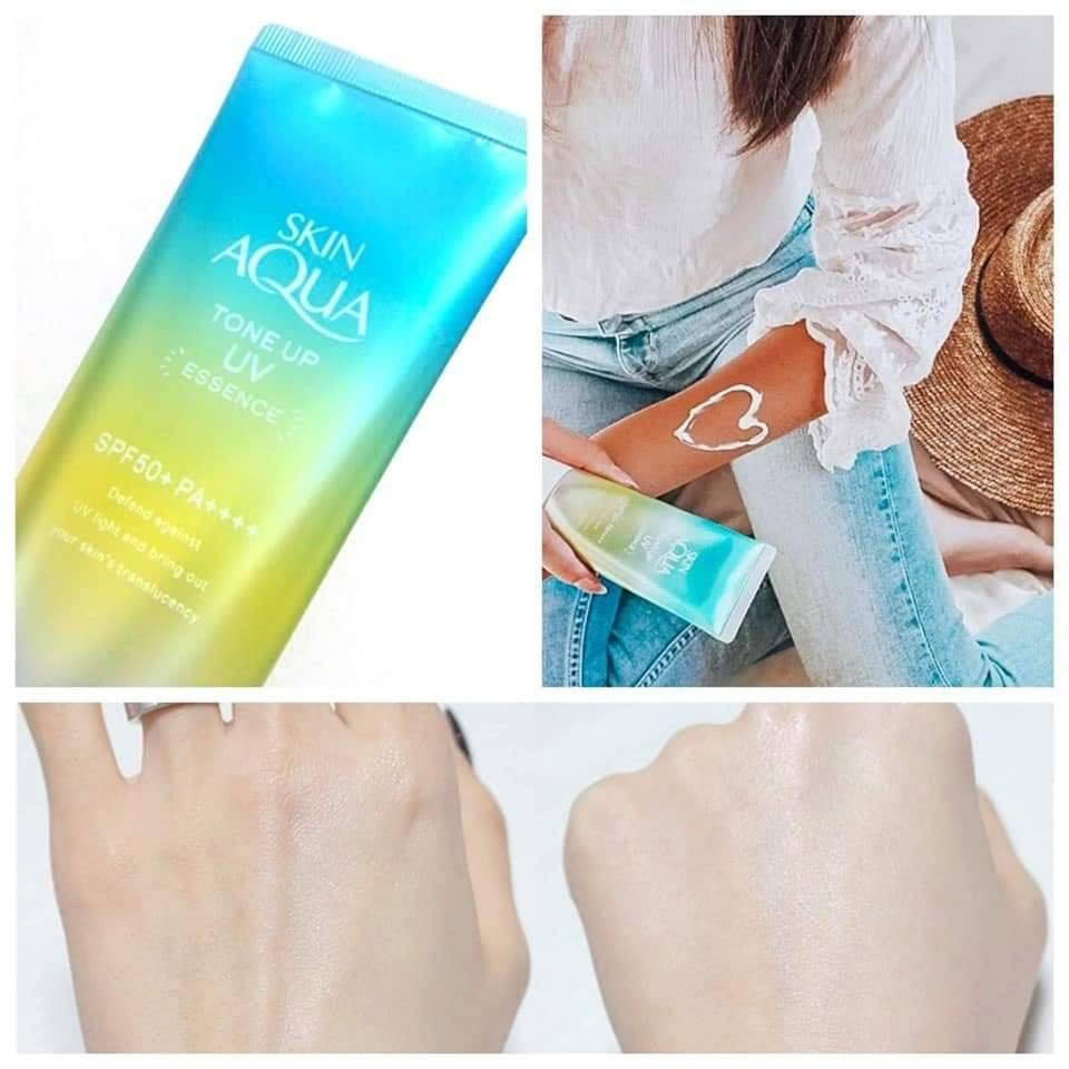 Kem Chống Nắng Skin Aqua Tone Up UV Essence SPF 50+ 80g