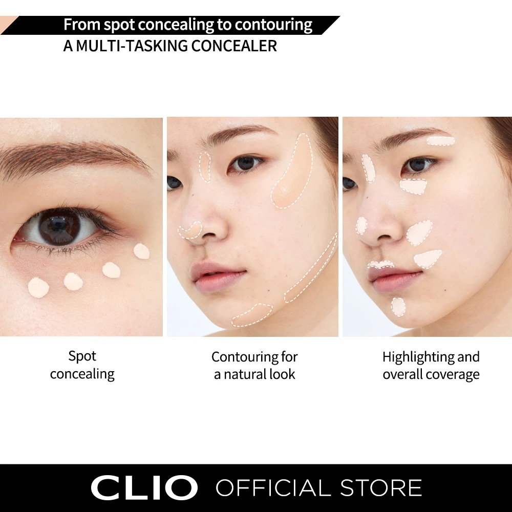 Che Khuyết Điểm Clio Kill Cover Founwear Concealer 6g