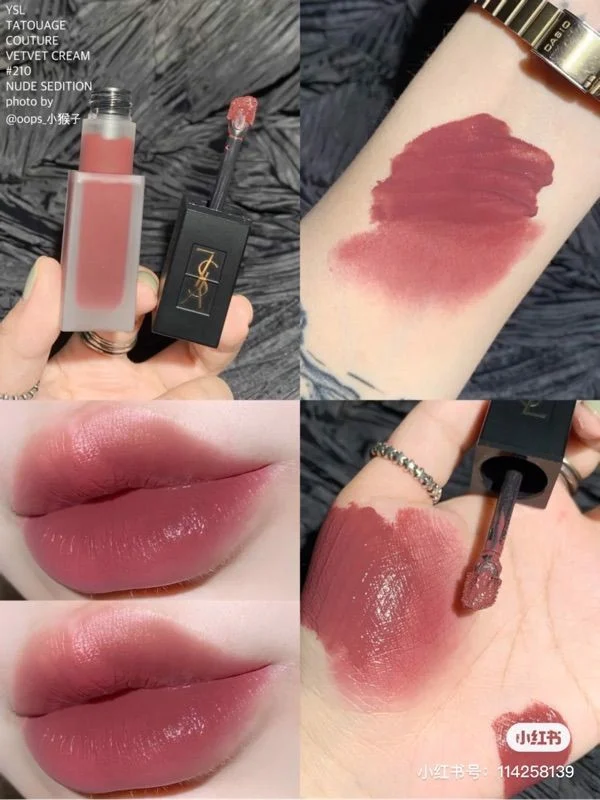 Son Kem YSL Tatouage Couture Velvet Cream Liquid Lipstick