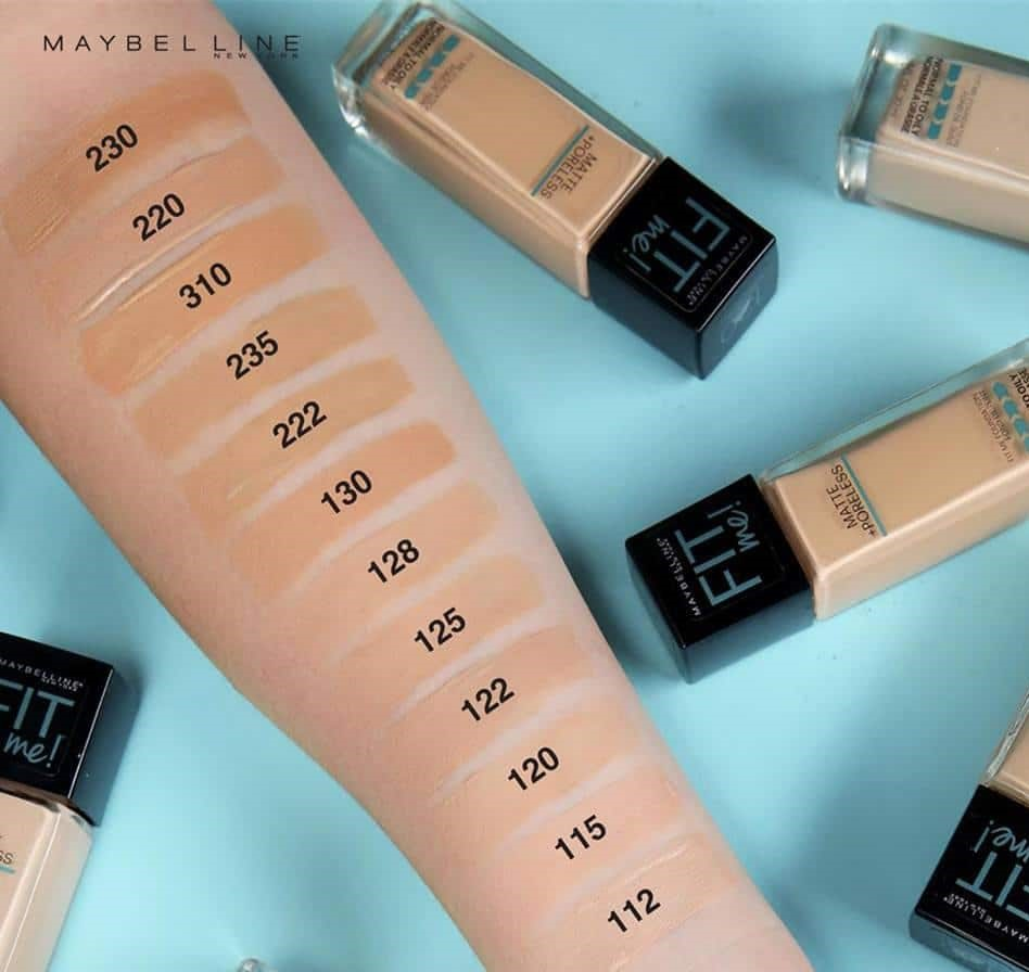 Kem Nền Maybelline Fit Me Matte + Poreless Foundation 30ml