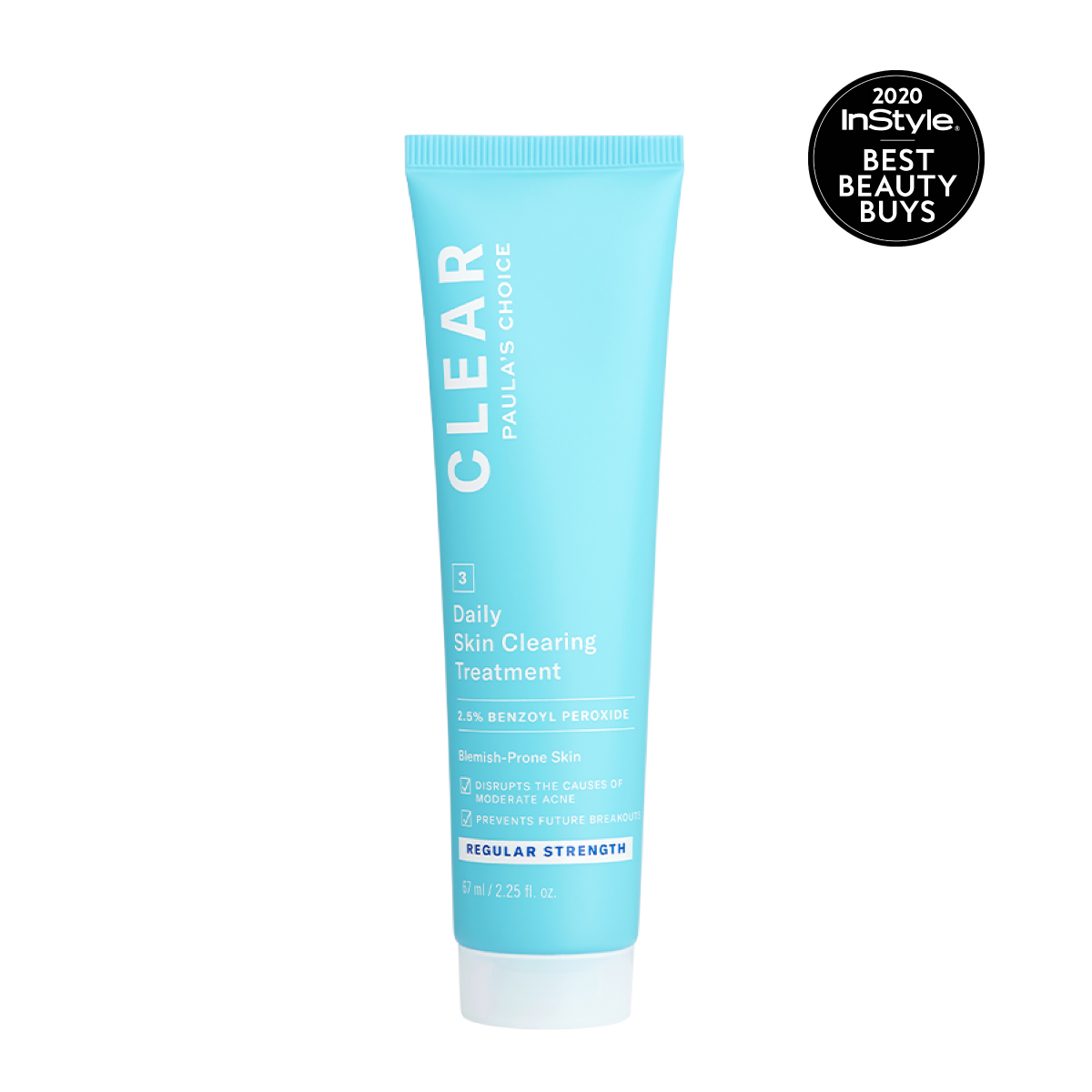 Paula's Choice Clear Regular Strength Daily Skin Clearing Treatment With 2.5% Benzoyl Peroxide