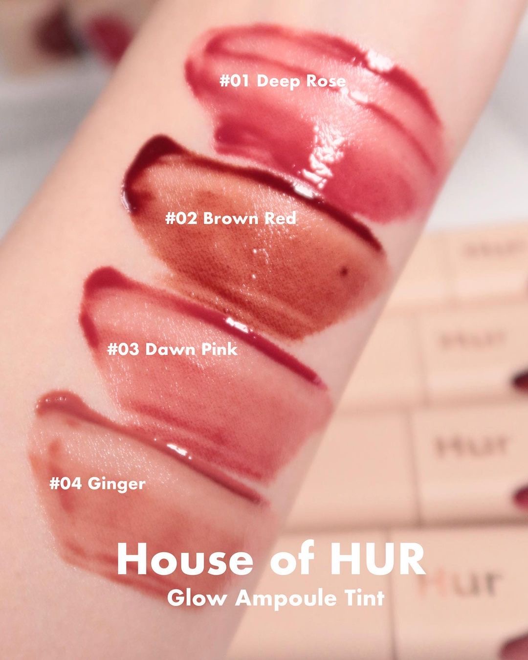 Son Bóng House Of Hur Glowy Ampoule Tint 4,5g