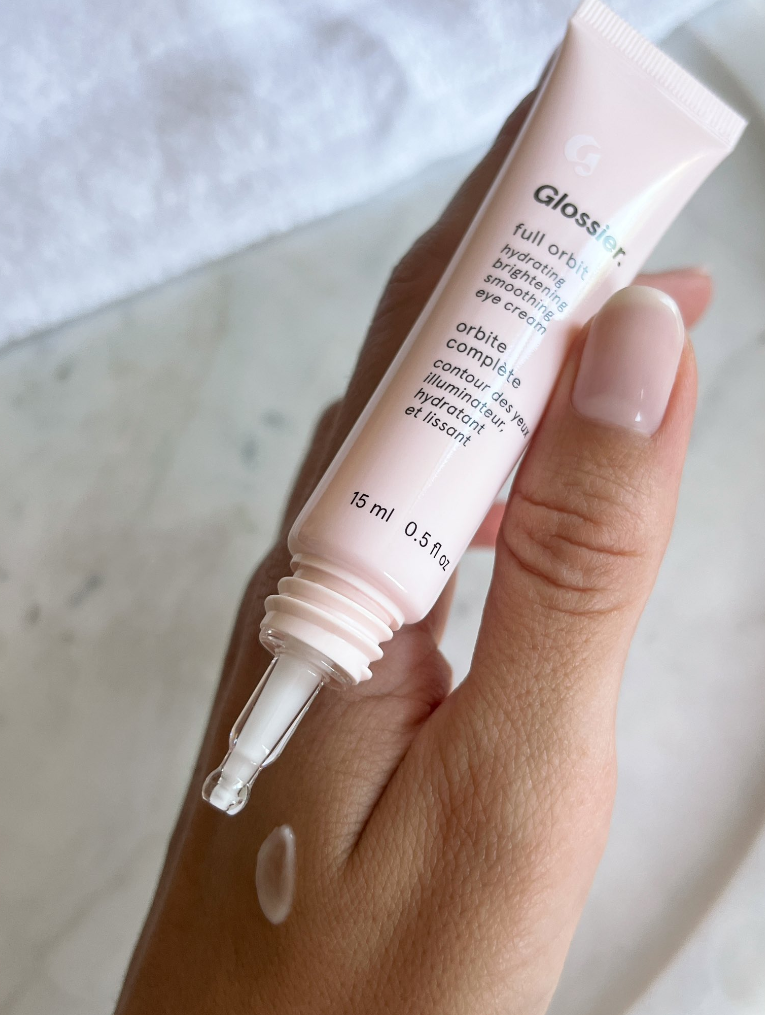 Kem Dưỡng Mắt Glossier Full Orbit Hydrating Brightening Smoothing Eye Cream