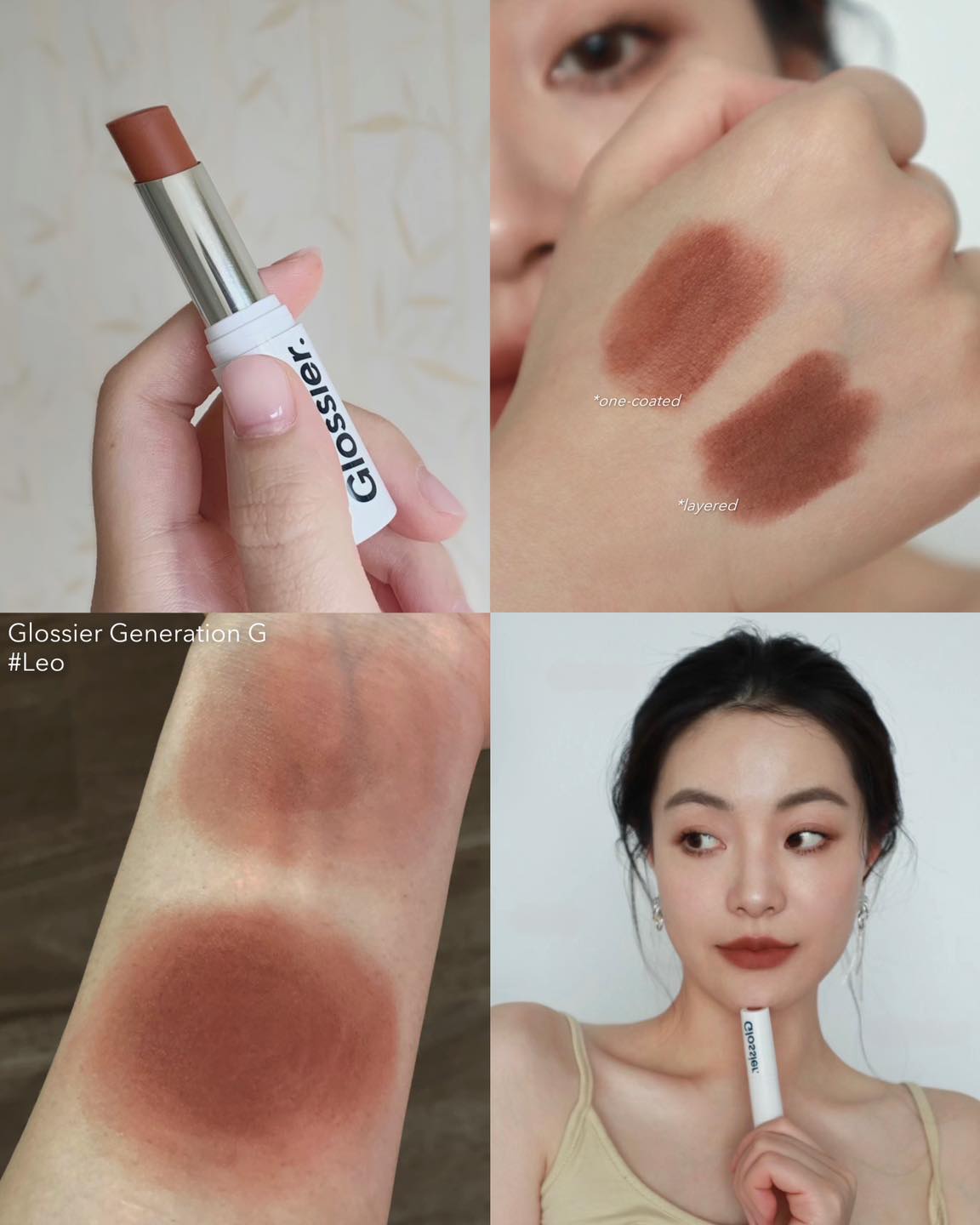 Son thỏi Glossier Generation G Sheer Matte Lipstick 3g