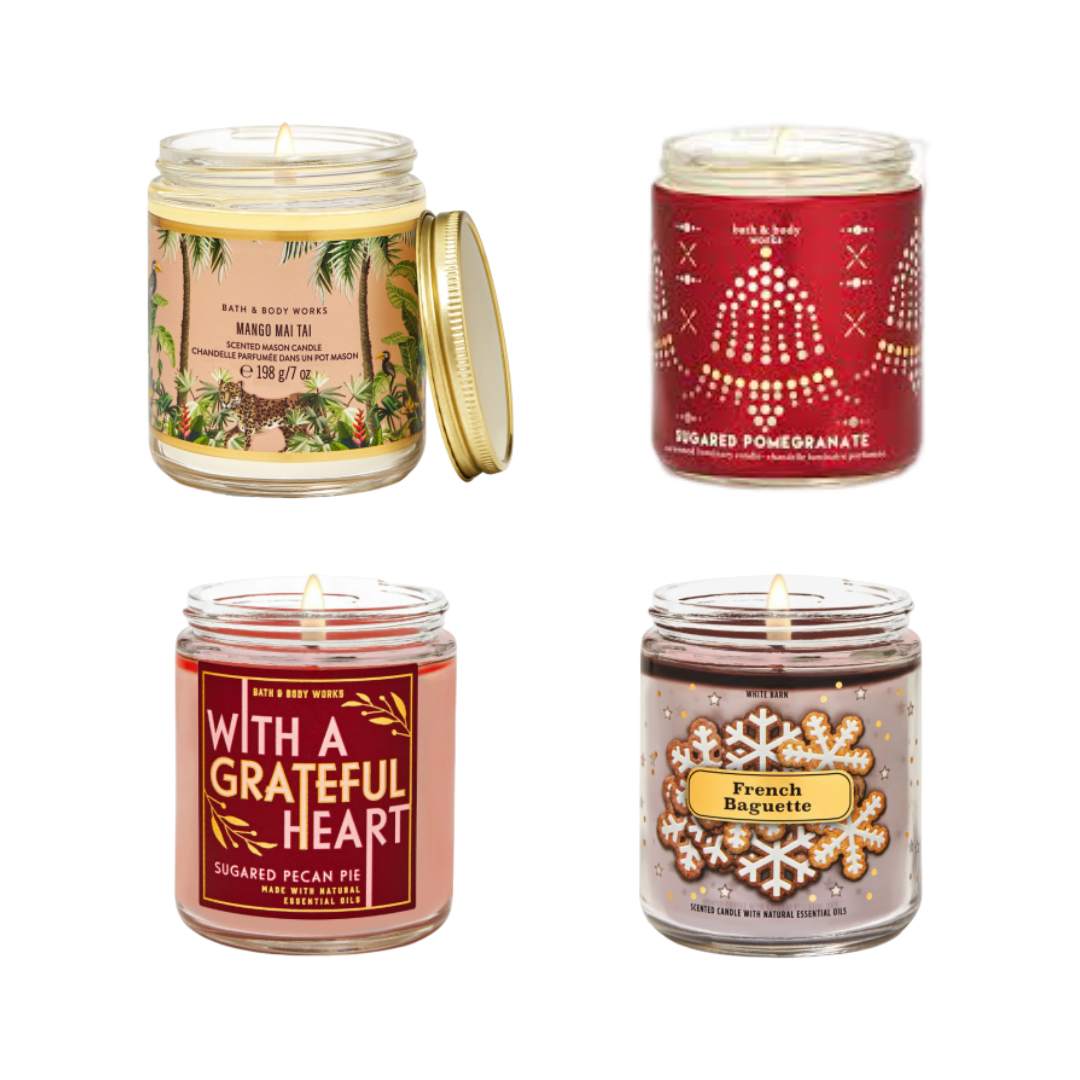 Nến Thơm 1 Bấc Bath & Body Works Single Wick Candle