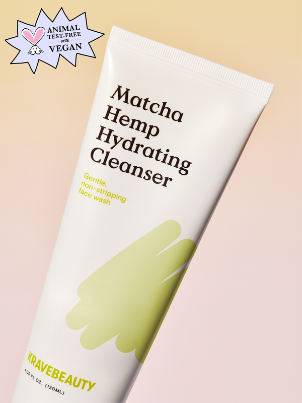 Sữa Rửa Mặt Krave Beauty Matcha Hemp Hydrating Cleanser 120ml