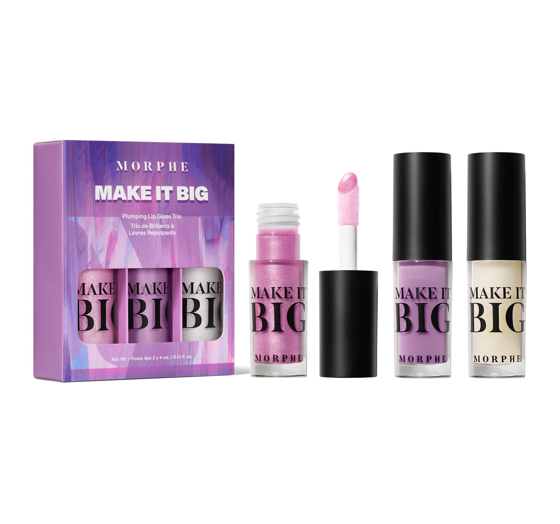 Morphe Make It Big Plumping Lip Gloss Trio 3pcs