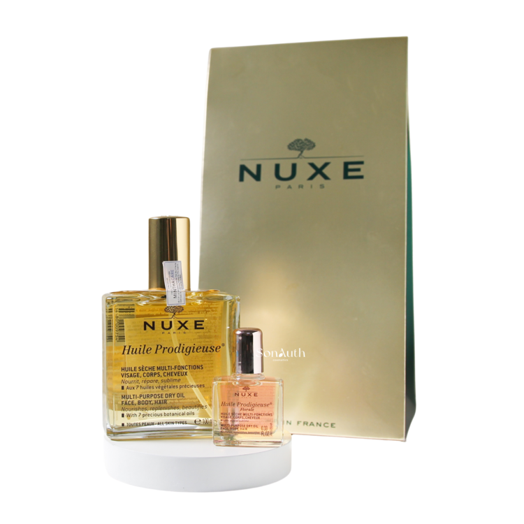 Combo Dầu Khô Đa Năng Nuxe Huile Prodigieuse 100ml+10ml