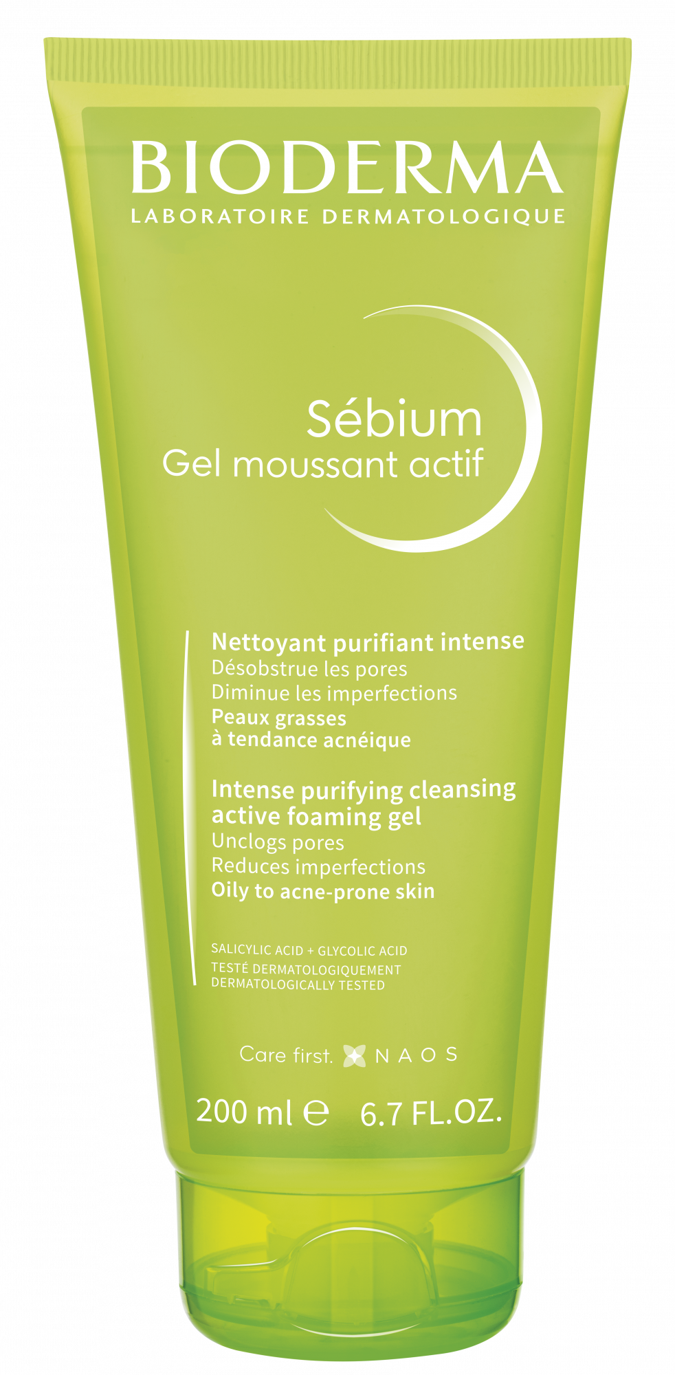 Gel Rửa Mặt Bioderma Sebium Gel Moussant Actif 200ml