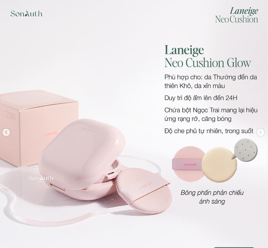 Phấn Nước Laneige Neo Cushion Glow 15g