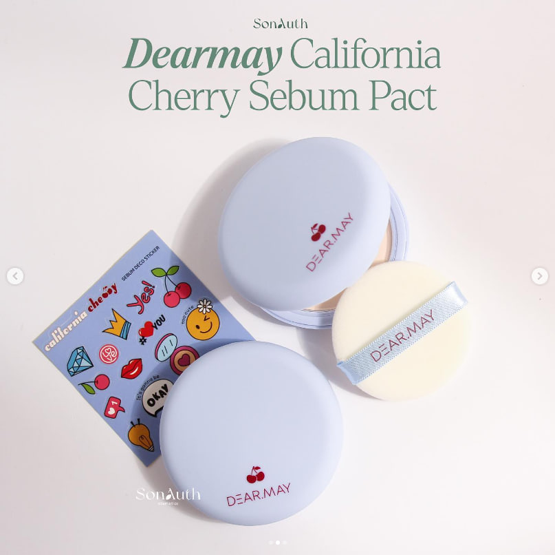 Dearmay California Cherry Sebum Pact 12g