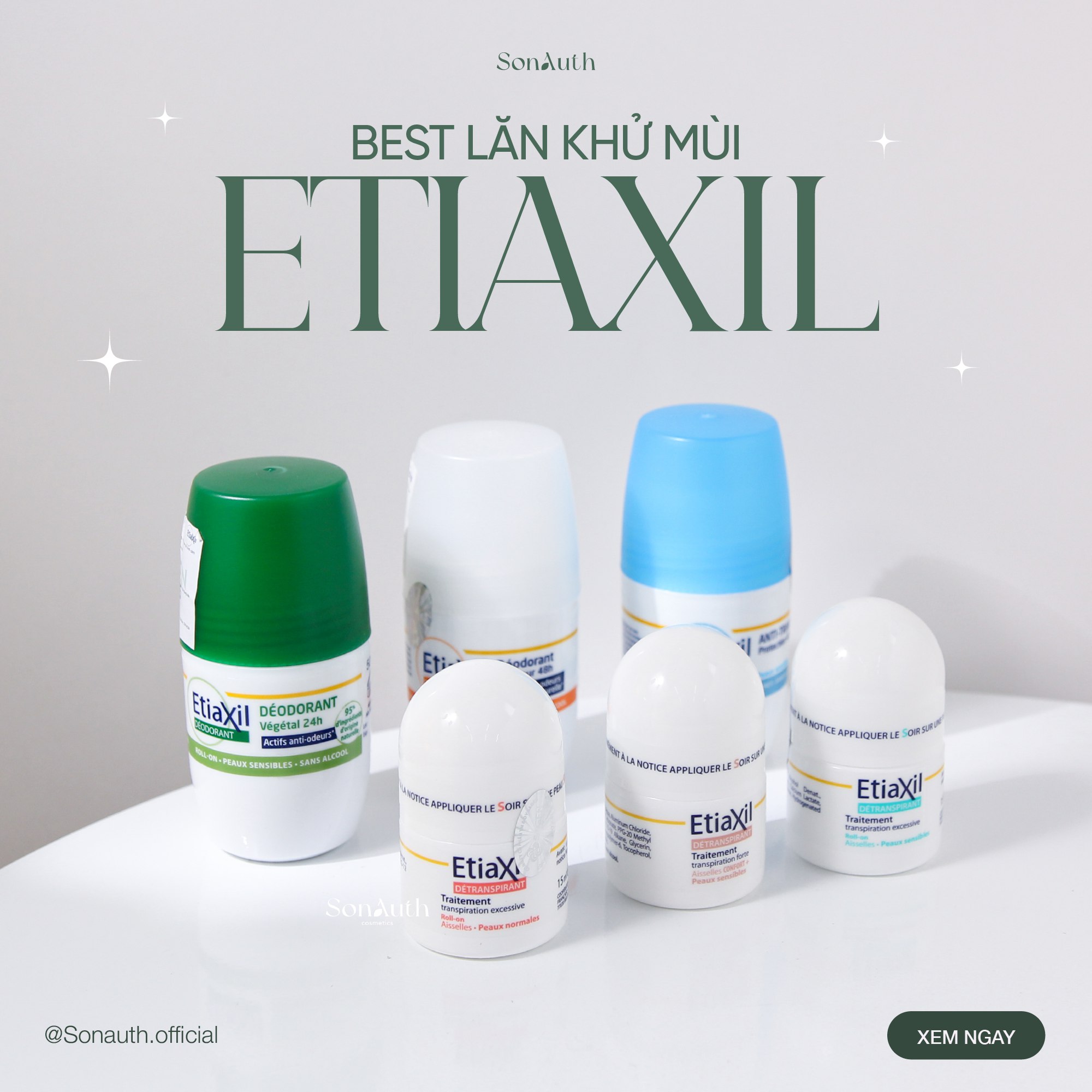 EtiaXil Detranspirant Traitement Roll-On (NK)