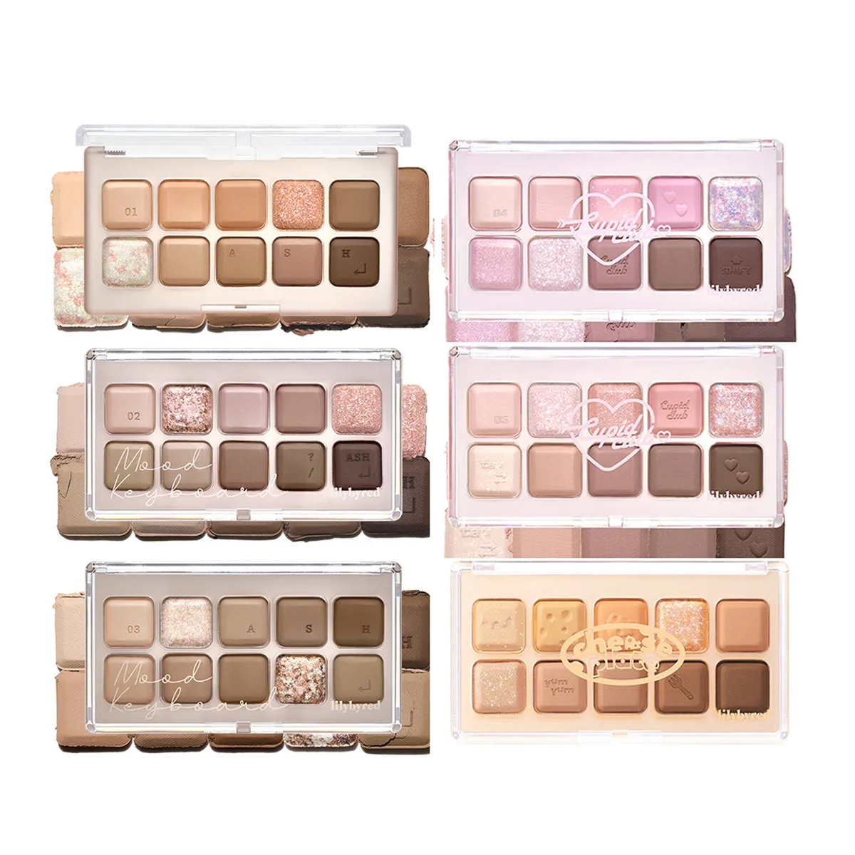 Phấn Mắt Lilybyred Mood Keyboard Palette