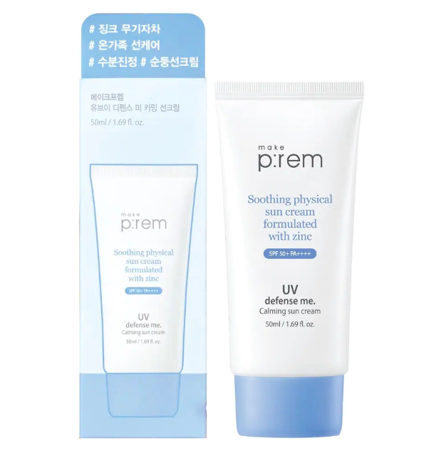 Kem chống nắng Make P:rem Defense Me. Calming Sun Cream