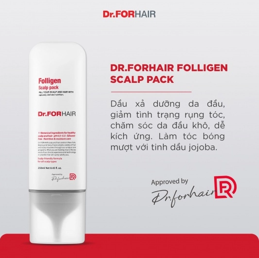 Dầu Xả Dr.FORHAIR Folligen Scalp Pack