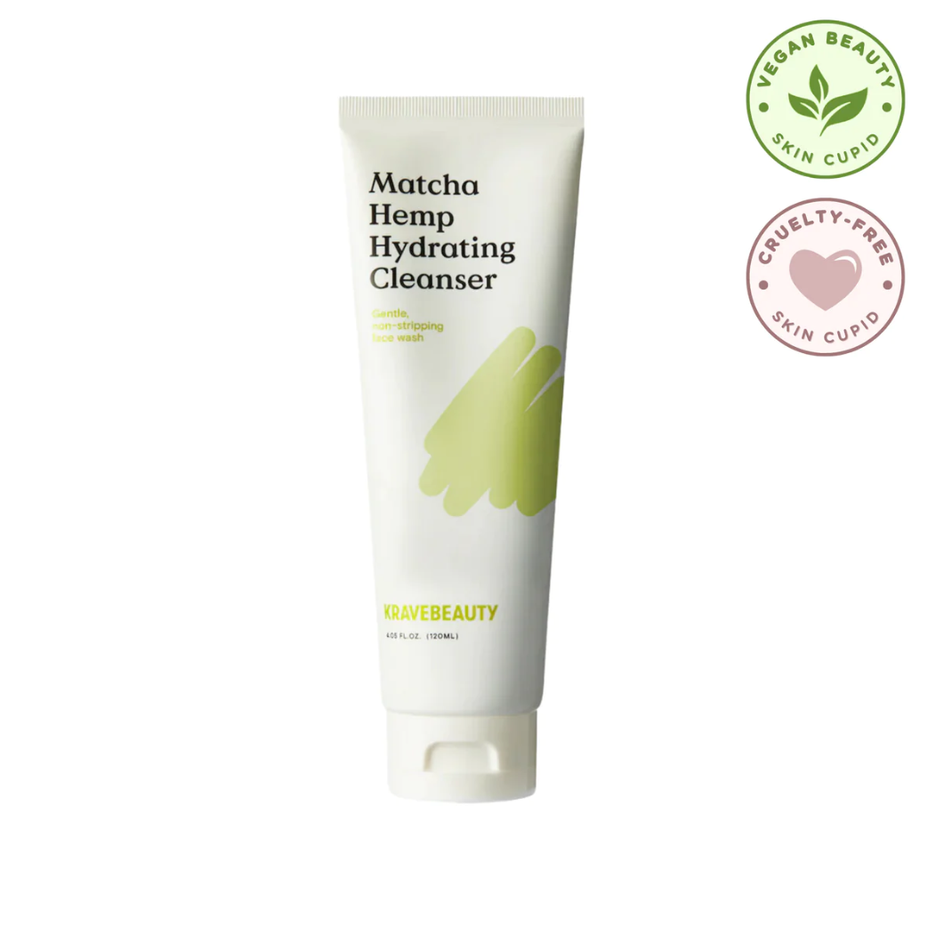 Sữa Rửa Mặt Krave Beauty Matcha Hemp Hydrating Cleanser 120ml