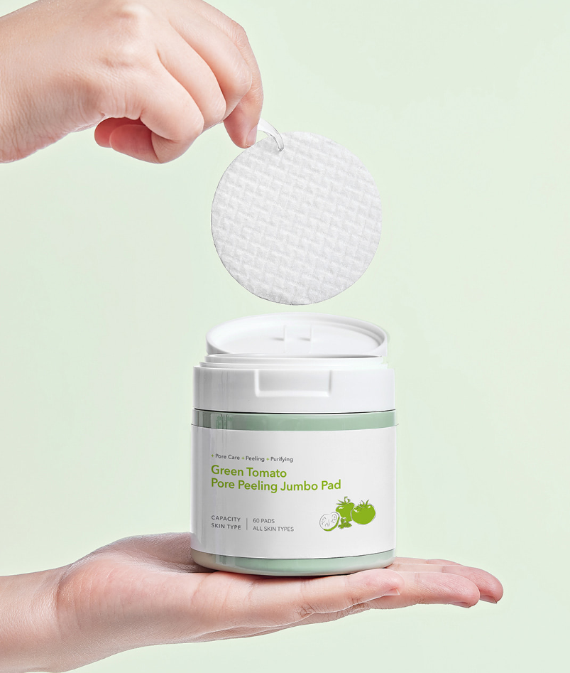 Pad Dưỡng Da Sungboon Editor Green Tomato Pore Peeling Jumbo 60 Pads (NK)