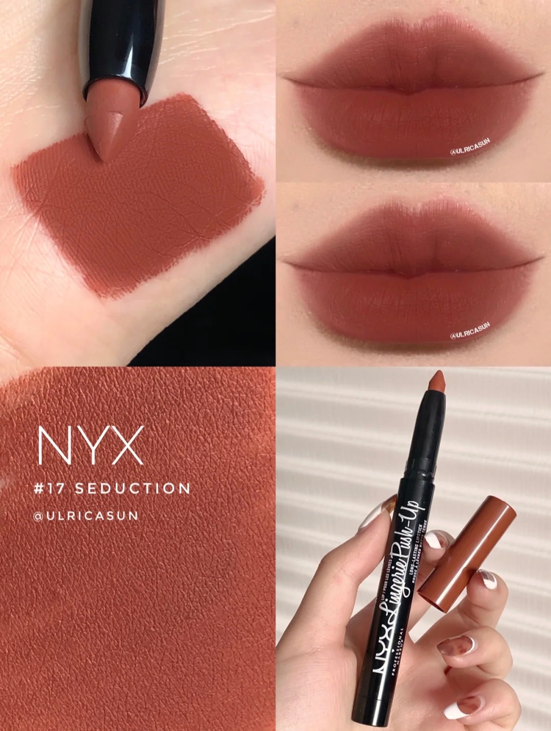 NYX Lip Lingerie Push-Up Lipstick