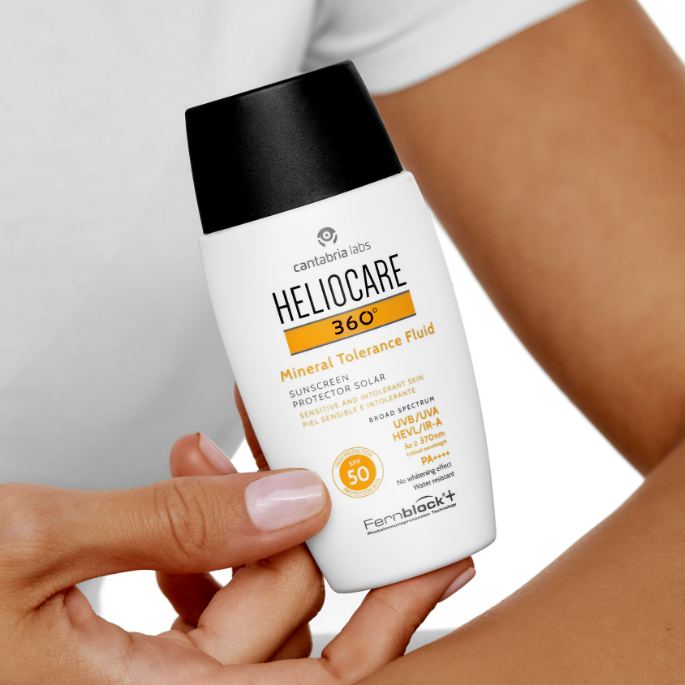 Kem Chống Nắng Heliocare 360º Mineral Tolerance Fluid SPF50+ 50ml