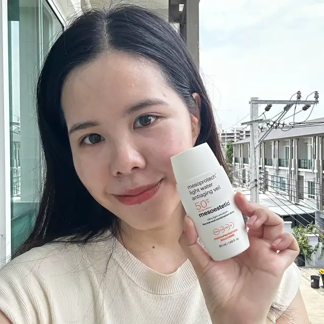 Kem Chống Nắng Mesoestetic Mineral Matt Antiaging Fluid Mesoprotech SPF 50+ 50ml