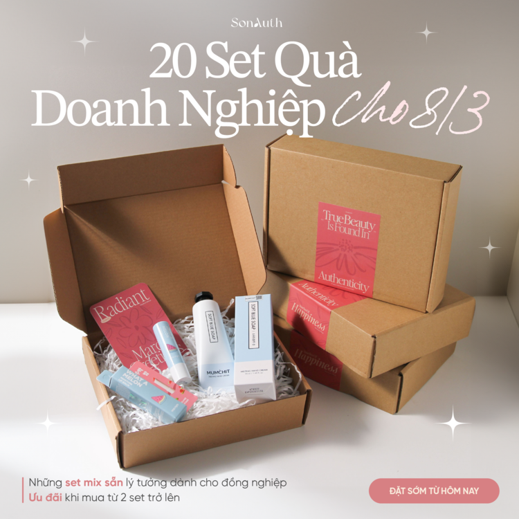 SET QUÀ 8/3 DOANH NGHIỆP Radiant Hapiness Box (B)