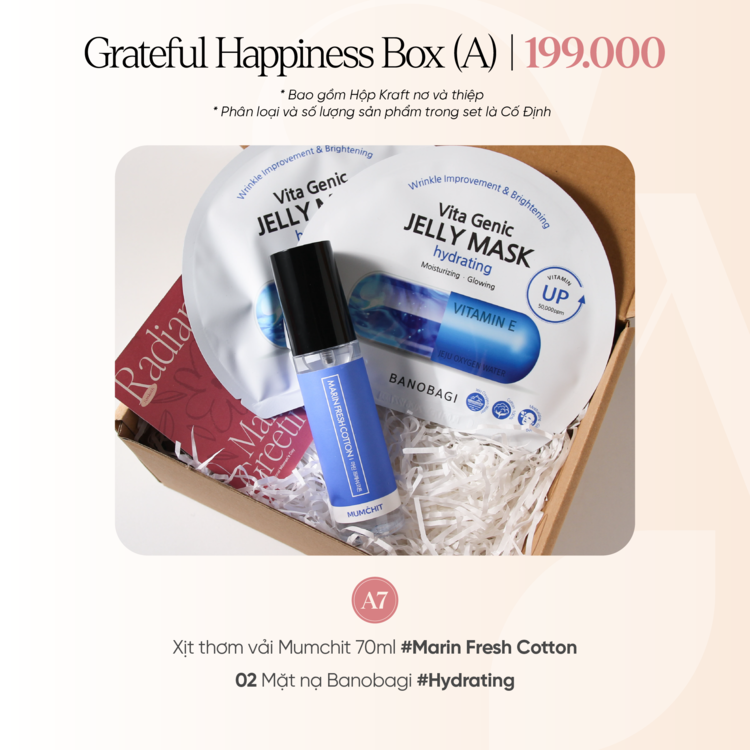 SET QUÀ 8/3 DOANH NGHIỆP Grateful Happiness Box (A)