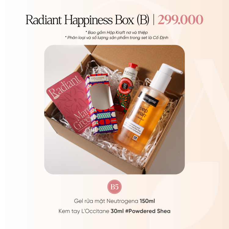 SET QUÀ 8/3 DOANH NGHIỆP Radiant Hapiness Box (B)