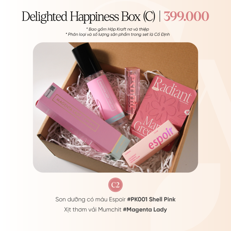 SET QUÀ 8/3 DOANH NGHIỆP Delighted Happiness Box (C)