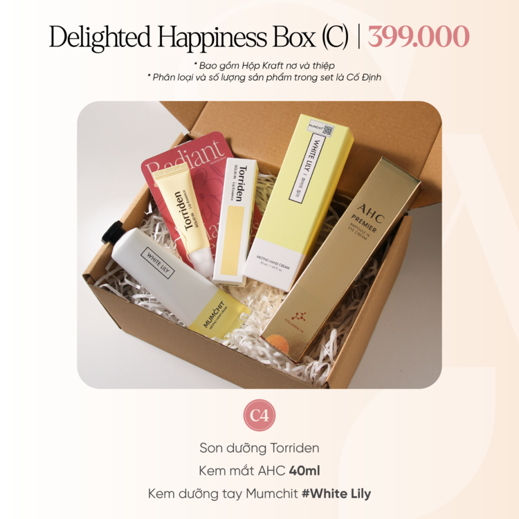 SET QUÀ 8/3 DOANH NGHIỆP Delighted Happiness Box (C)