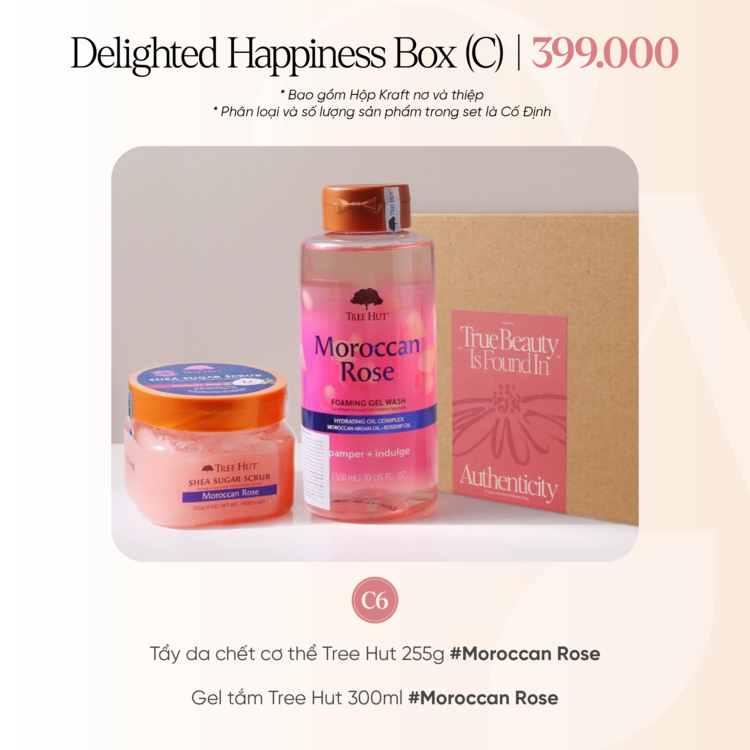 SET QUÀ 8/3 DOANH NGHIỆP Delighted Happiness Box (C)