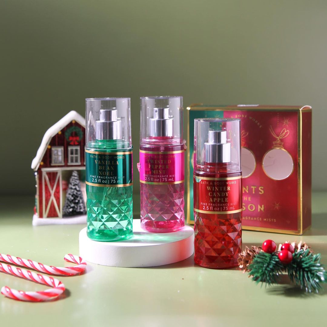 Bộ Xịt Thơm Bath & Body Works Set Of 3 Fine Fragrance Mists
