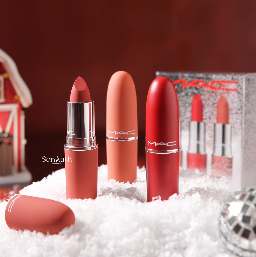 Bộ Son Thỏi Mac Hail To The Chic Lipstick Trio Set