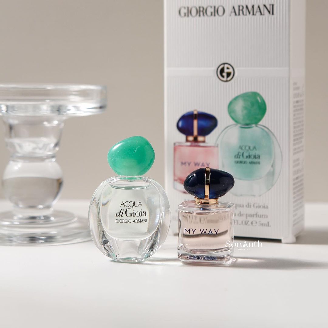 Bộ Nước Hoa Armani Beauty My Way & Acqua di Gioia Mini Perfume Set