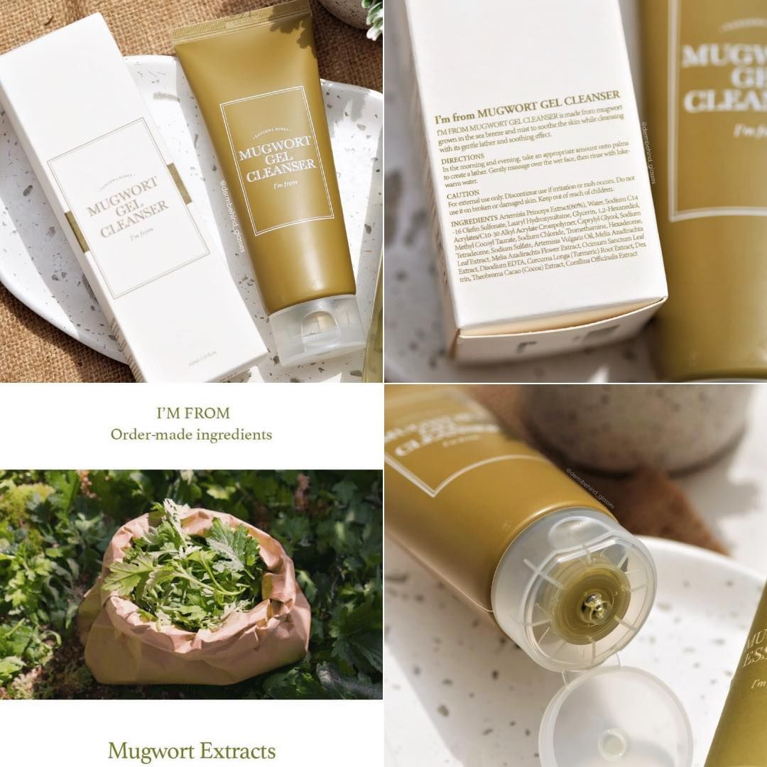 Sữa Rửa Mặt I'm From Mugwort Gel Cleanser 150ml (NK)