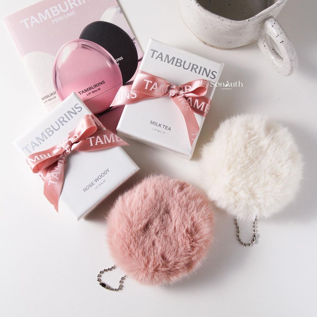 tamburins THE EGG LIP BALM ROSE WOODY - リップケア