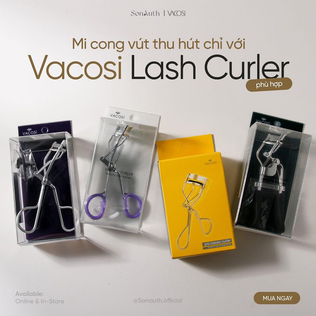 Kẹp Mi Vacosi Lash Curler (NK)