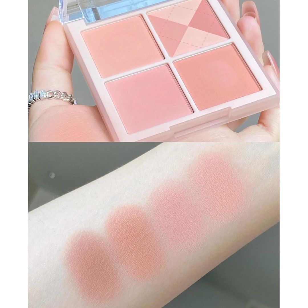 Phấn Má Dasique Blending Mood Cheek Palette 4 Colors 11.4g