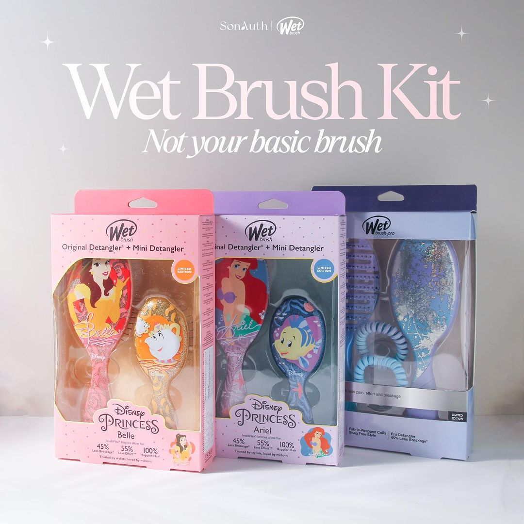 Bộ Lược Chải Wet Brush Kit