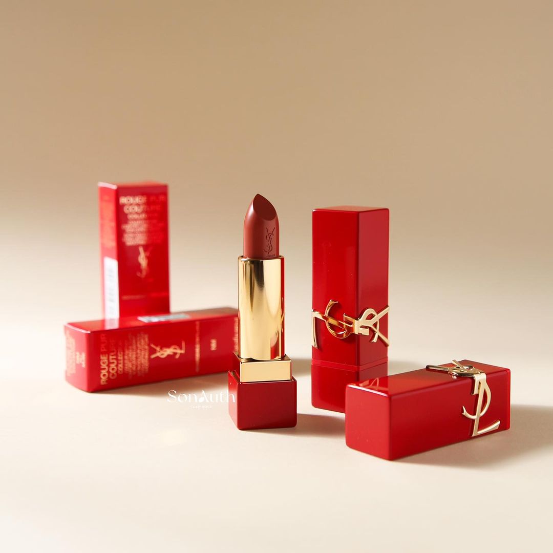 Son Thỏi YSL Rouge Pur Couture Caring Satin Lipstick