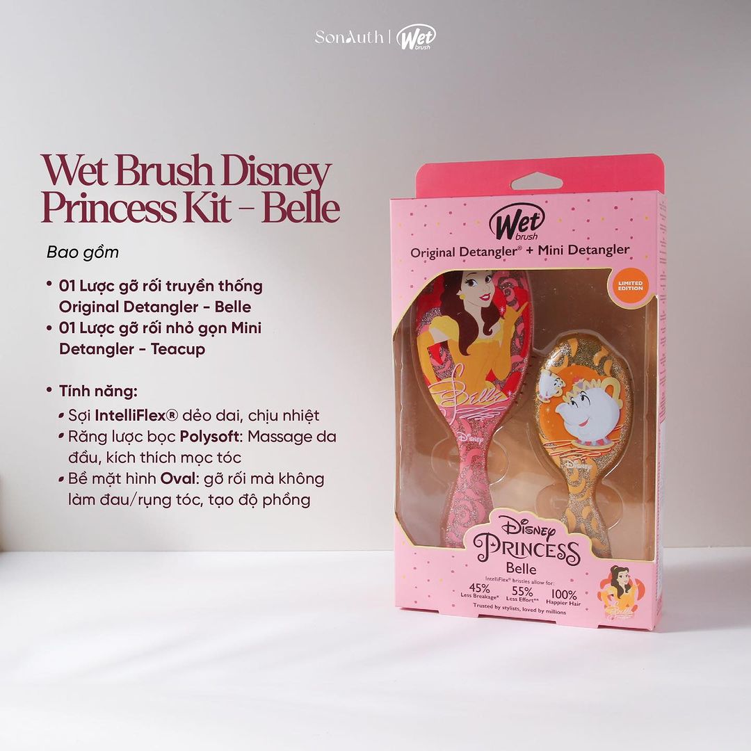 Bộ Lược Chải Wet Brush Kit