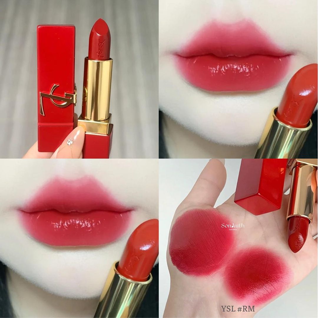 Son Thỏi YSL Rouge Pur Couture Caring Satin Lipstick