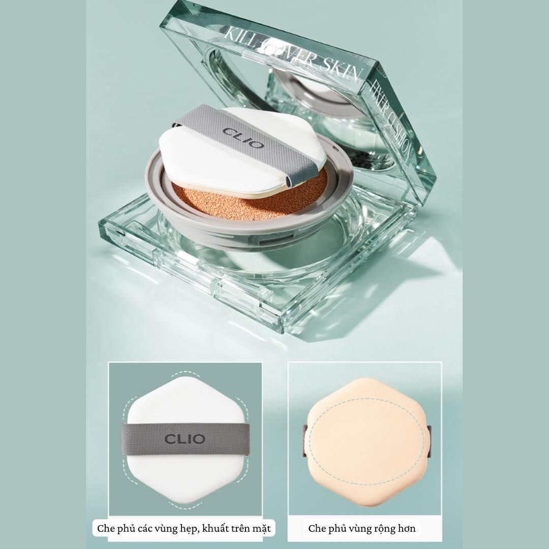 Bông Mút Clio Kill Cover Skin Fixer Cushion Puff