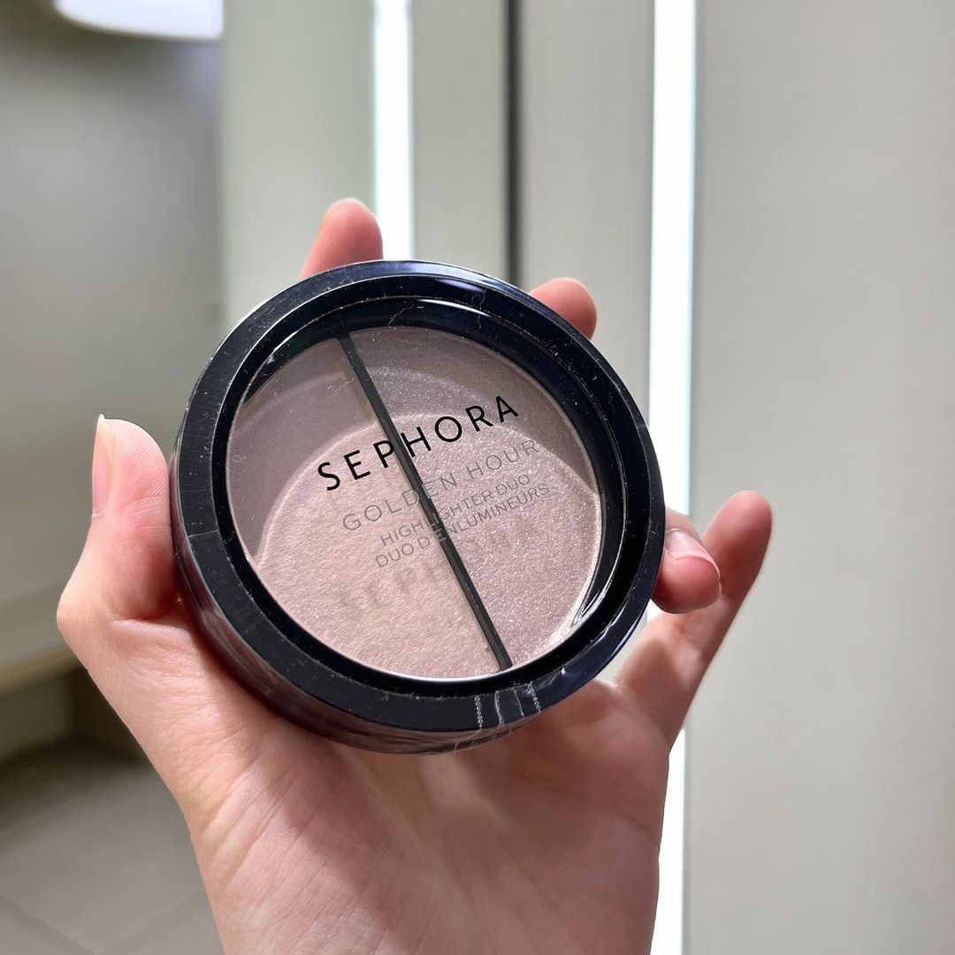 Phấn Bắt Sáng Sephora Golden Hour Highlighter Duo