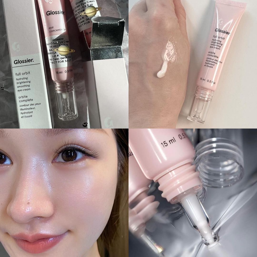 Kem Dưỡng Mắt Glossier Full Orbit Hydrating Brightening Smoothing Eye Cream