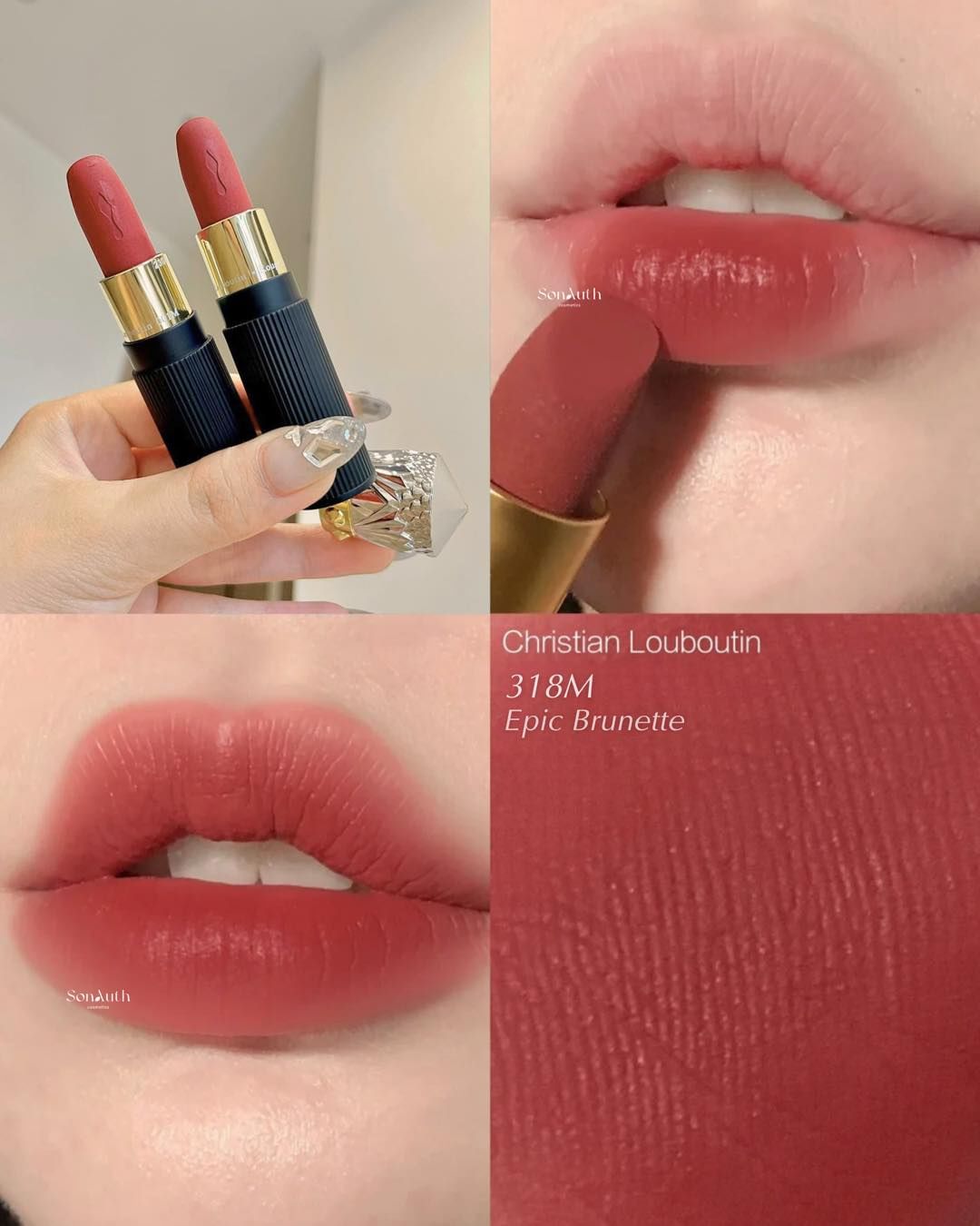 Son Thỏi Christian Louboutin Rouge Velvet Matte On The Go 3g