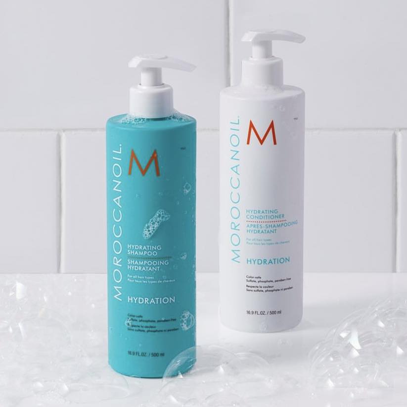 Bộ Gội Xả Moroccanoil Hydrating 500ml