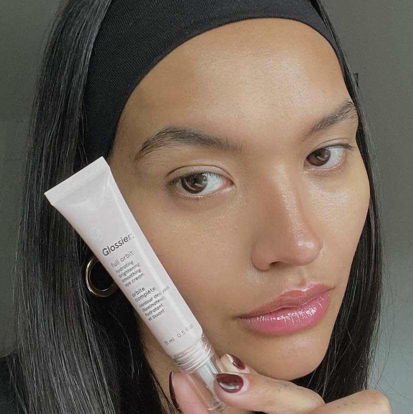 Kem Dưỡng Mắt Glossier Full Orbit Hydrating Brightening Smoothing Eye Cream